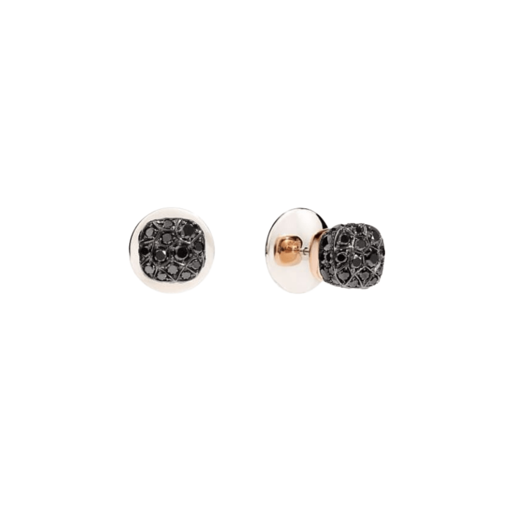 Pomellato Nudo Solitaire oorsieraad roodgoud met diamant - O.B704/O6/BB - #1 Pomellato Nudo Solitaire oorsieraad roodgoud met diamant - O.B704/O6/BB - #1