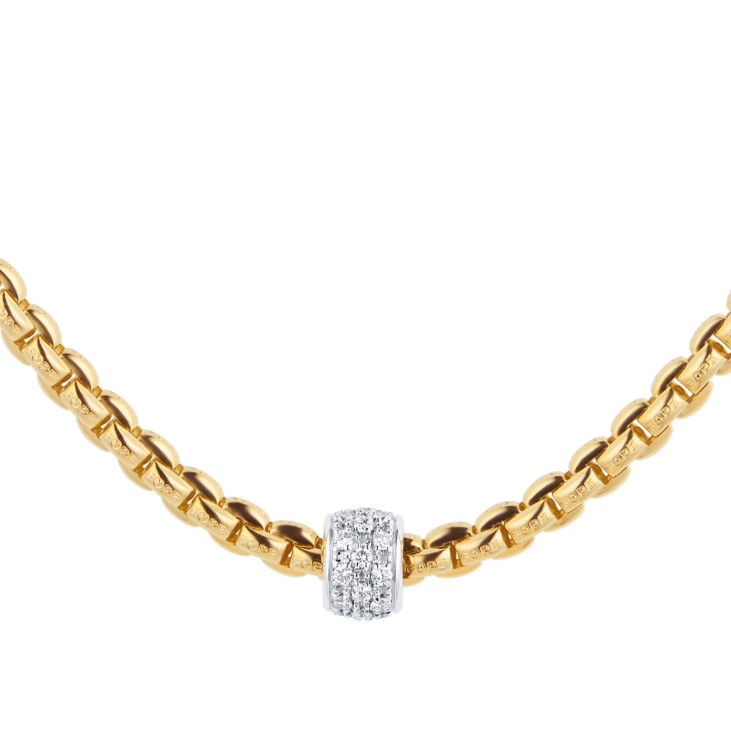 FOPE Eka Tiny collier geelgoud - 73001CX_PB_G_XBX_043 - #4 FOPE Eka Tiny collier geelgoud - 73001CX_PB_G_XBX_043 - #4