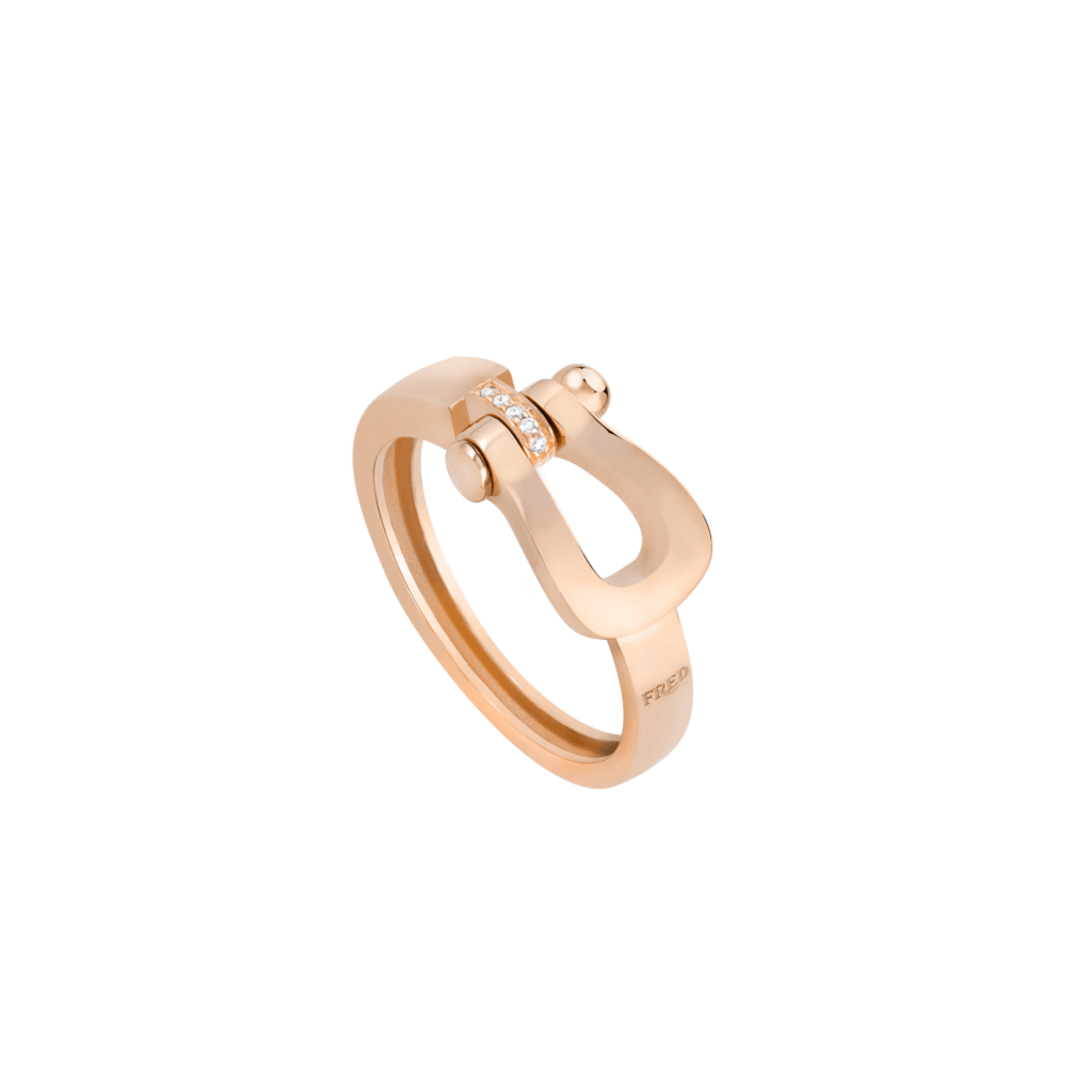 Fred Force 10 ring roodgoud met diamant - 4B0382-000 - #1 Fred Force 10 ring roodgoud met diamant - 4B0382-000 - #1