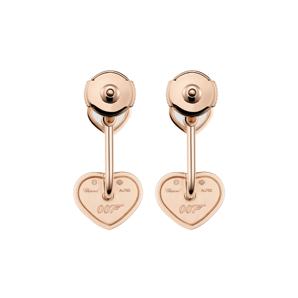 Chopard Happy Diamonds Happy Hearts oorsieraad roodgoud met diamant - 83A007-5021 - #3 Chopard Happy Diamonds Happy Hearts oorsieraad roodgoud met diamant - 83A007-5021 - #3