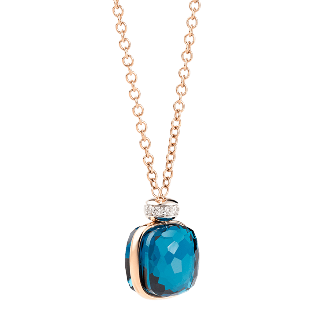 Pomellato Nudo collier roodgoud met diamant - PCC2022 O6WHR DB0TL - #2 Pomellato Nudo collier roodgoud met diamant - PCC2022 O6WHR DB0TL - #2