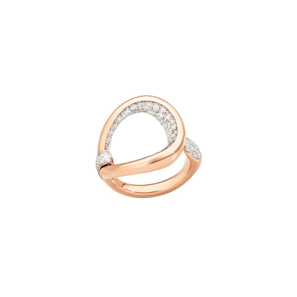 Pomellato Fantina ring roodgoud met diamant - PAC0090 O7WHR DB000 - #4 Pomellato Fantina ring roodgoud met diamant - PAC0090 O7WHR DB000 - #4