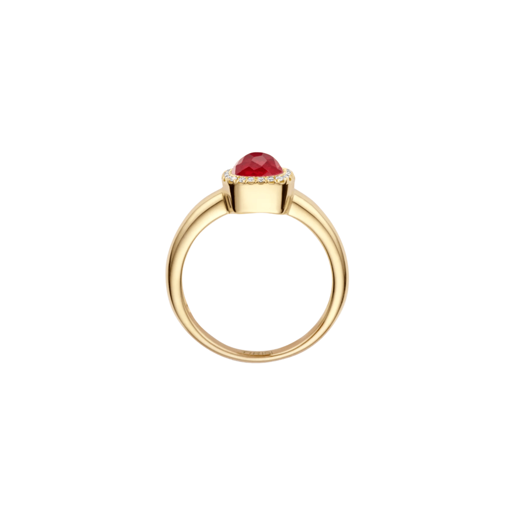 Tirisi Jewelry Milano Sweeties ring geelgoud met diamant - TR9624RU - #3 Tirisi Jewelry Milano Sweeties ring geelgoud met diamant - TR9624RU - #3
