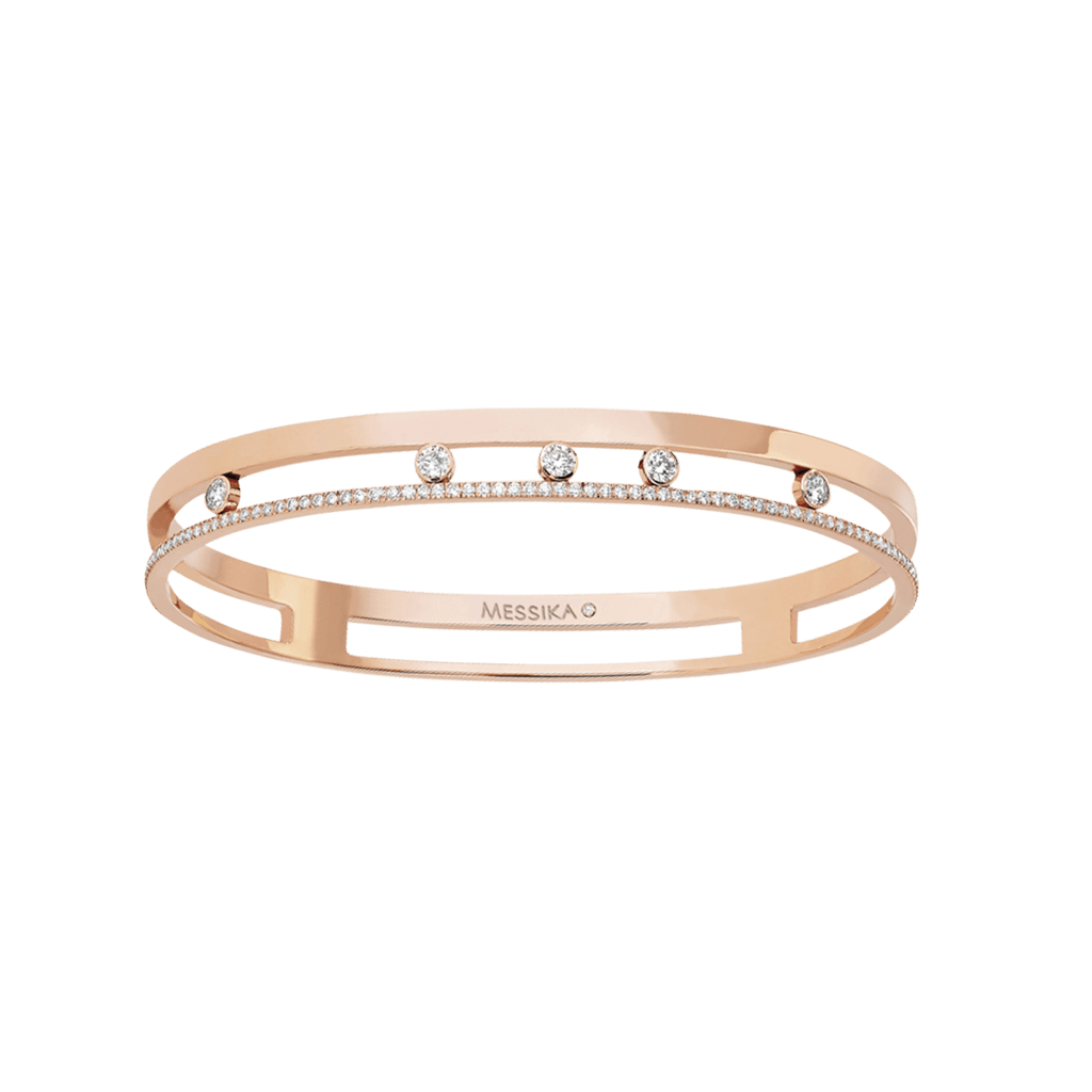 Messika Move Romane armband roodgoud met diamant - 6514-PG - #1 Messika Move Romane armband roodgoud met diamant - 6514-PG - #1