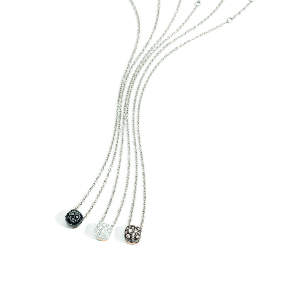Pomellato Nudo collier roodgoud met diamant - PCB6012 O6000 DBR00 - #2 Pomellato Nudo collier roodgoud met diamant - PCB6012 O6000 DBR00 - #2