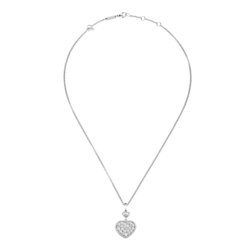 Chopard Happy Diamonds Happy Hearts collier witgoud met diamant - 797482-1009 - #2 Chopard Happy Diamonds Happy Hearts collier witgoud met diamant - 797482-1009 - #2