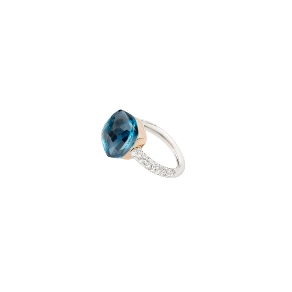 Pomellato Nudo Diamonds ring roodgoud met diamant - PAB4010 O6000 DB0TL - #5 Pomellato Nudo Diamonds ring roodgoud met diamant - PAB4010 O6000 DB0TL - #5