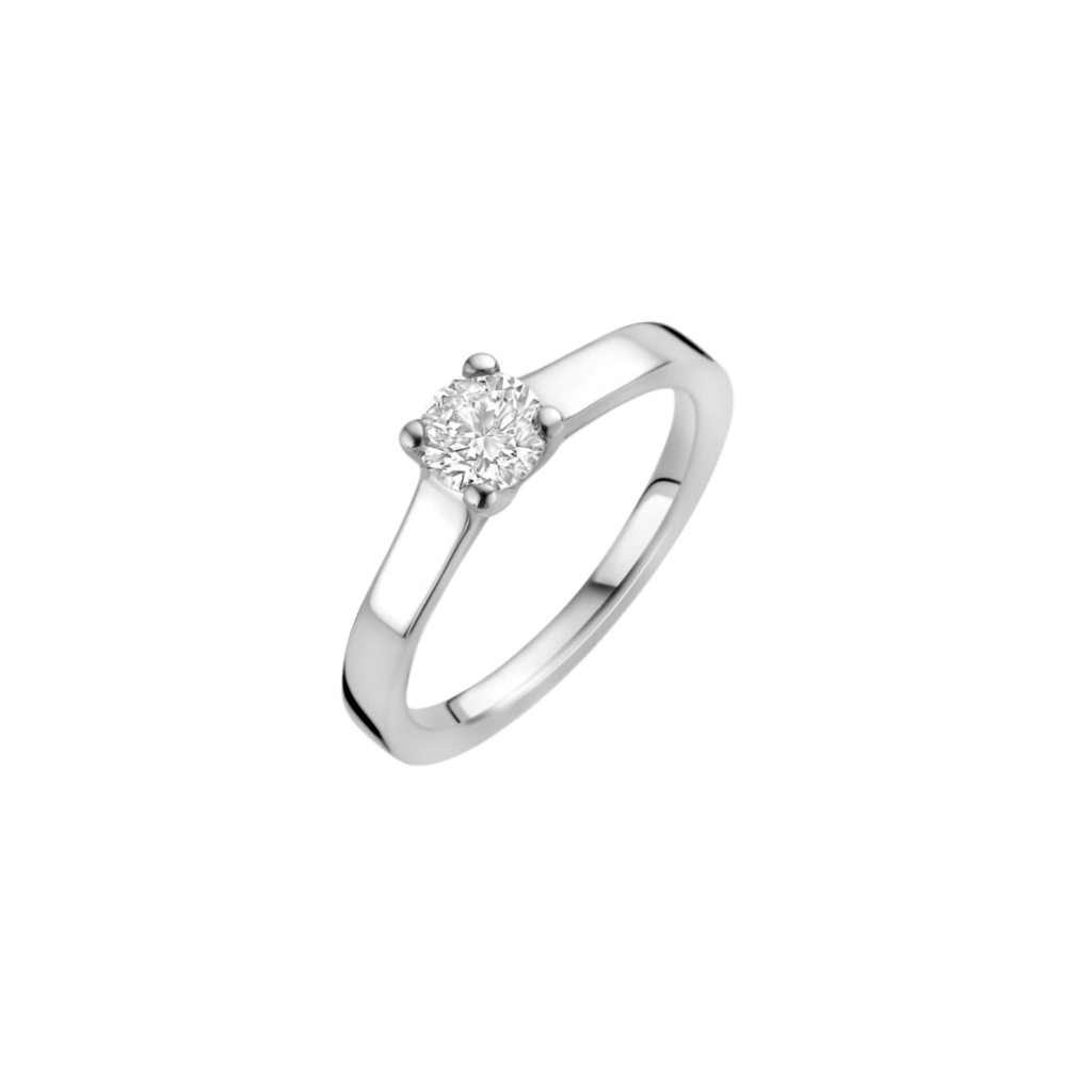 Schaap en Citroen Diamonds ring witgoud met diamant - #1 Schaap en Citroen Diamonds ring witgoud met diamant - #1