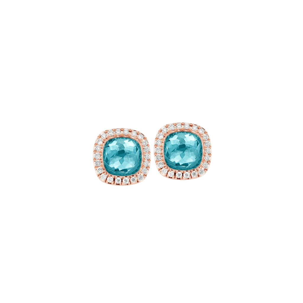 Tirisi Jewelry Milano Sweeties oorsieraad roodgoud met diamant - TE9226APP - #1 Tirisi Jewelry Milano Sweeties oorsieraad roodgoud met diamant - TE9226APP - #1