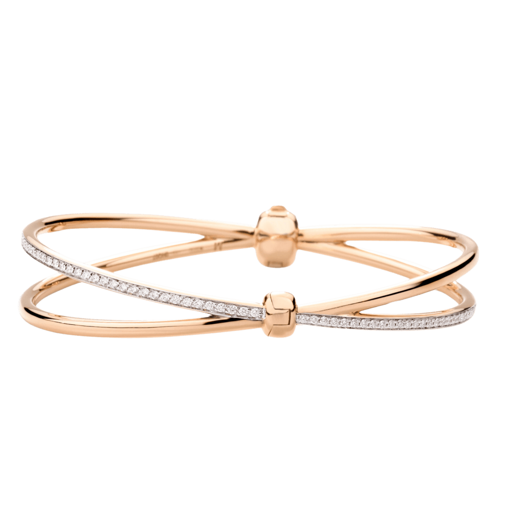 Pomellato Pomellato Together armband roodgoud met diamant - PBC3070 O7WHR DB000 - #1 Pomellato Pomellato Together armband roodgoud met diamant - PBC3070 O7WHR DB000 - #1