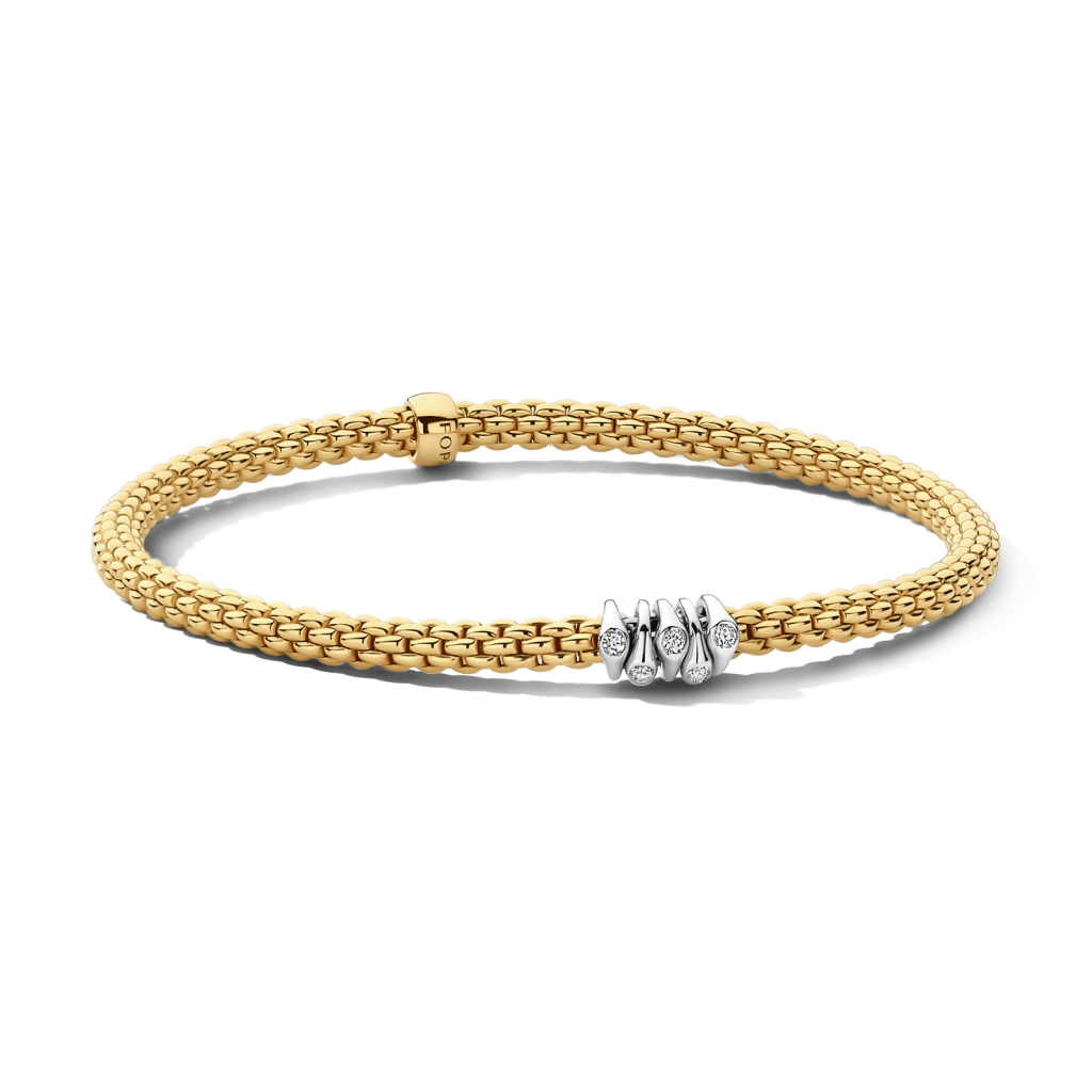 FOPE Prima armband geelgoud met diamant - 74608BX_BB_G_XBX_00M - #5 FOPE Prima armband geelgoud met diamant - 74608BX_BB_G_XBX_00M - #5