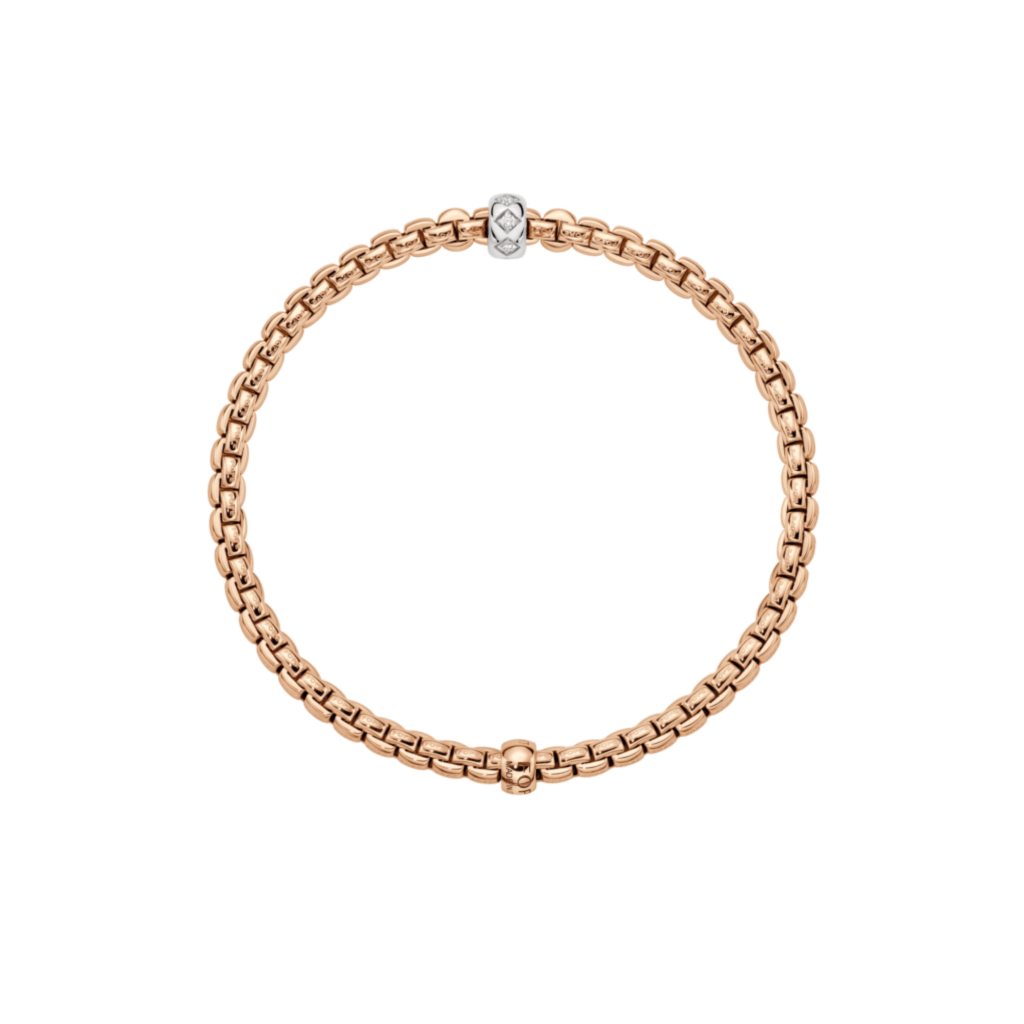 FOPE Eka armband roodgoud met diamant - 73101BX_BB_R_XBX_00S - #4 FOPE Eka armband roodgoud met diamant - 73101BX_BB_R_XBX_00S - #4