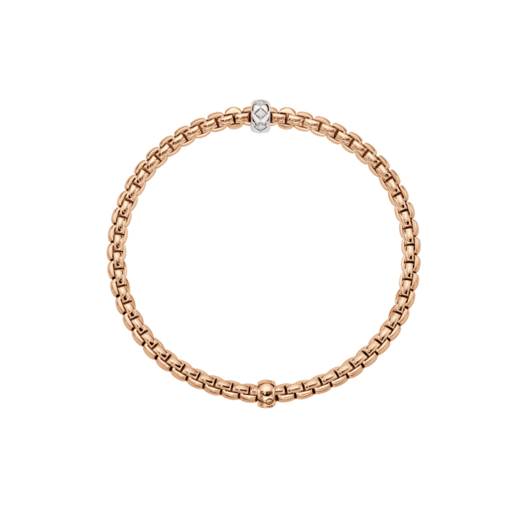FOPE Eka armband roodgoud met diamant - 73101BX_BB_R_XBX_00S - #4 FOPE Eka armband roodgoud met diamant - 73101BX_BB_R_XBX_00S - #4