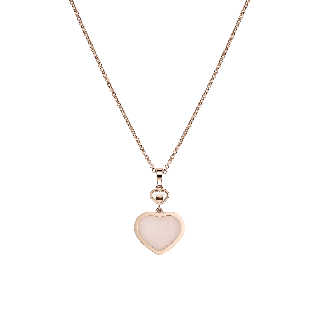 Chopard Happy Diamonds Happy Hearts collier roodgoud met diamant - 797482-5620 - #3 Chopard Happy Diamonds Happy Hearts collier roodgoud met diamant - 797482-5620 - #3