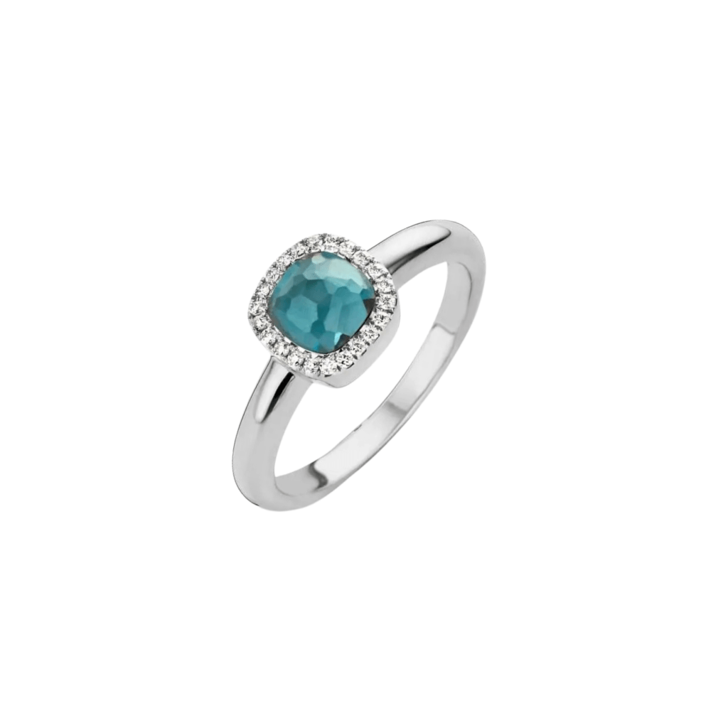 Tirisi Jewelry Milano Sweeties ring witgoud met diamant - TR9624APW - #1 Tirisi Jewelry Milano Sweeties ring witgoud met diamant - TR9624APW - #1