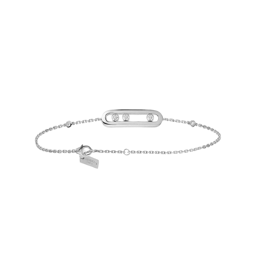 Messika Move Classique Small Model armband witgoud met diamant - 4324-WG - #1 Messika Move Classique Small Model armband witgoud met diamant - 4324-WG - #1