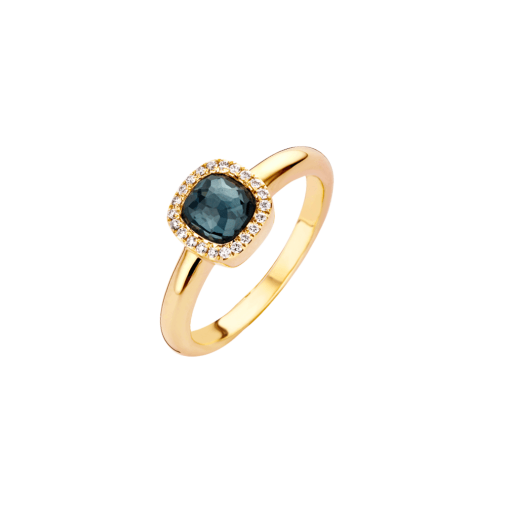 Tirisi Jewelry Milano Sweeties ring geelgoud met diamant - TR9624HM - #1 Tirisi Jewelry Milano Sweeties ring geelgoud met diamant - TR9624HM - #1