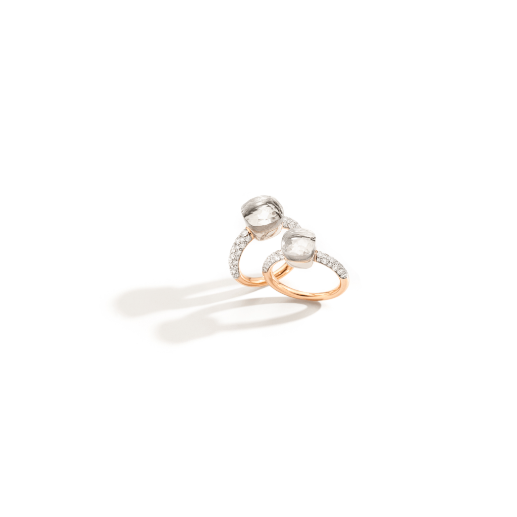 Pomellato Nudo ring roodgoud met diamant - PAC0040 O6WHR DB0TB - #3 Pomellato Nudo ring roodgoud met diamant - PAC0040 O6WHR DB0TB - #3