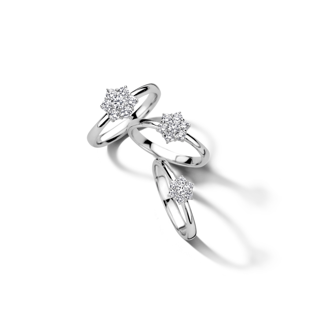 Schaap en Citroen Diamonds ring witgoud met diamant - #3 Schaap en Citroen Diamonds ring witgoud met diamant - #3
