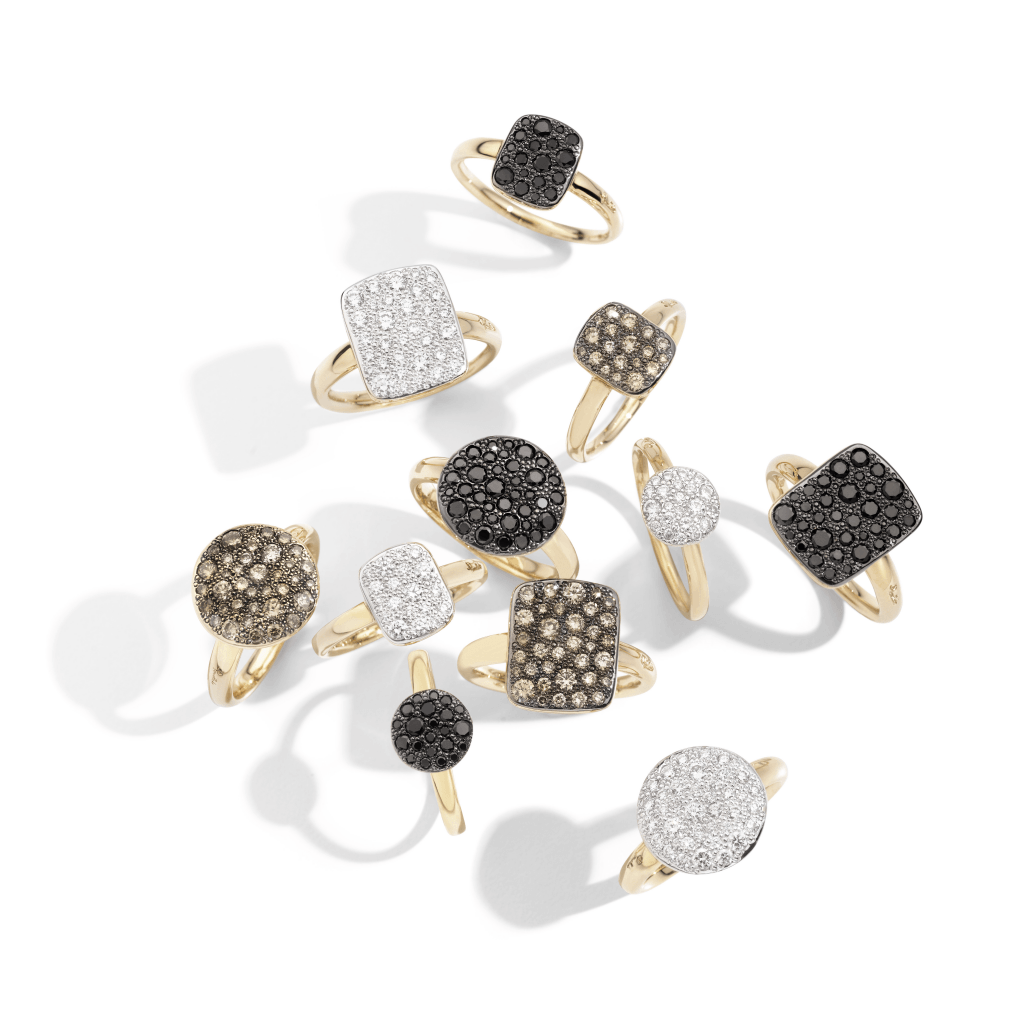 Pomellato Sabbia ring roodgoud met diamant - PAB4070 O7000 DBK00 - #6 Pomellato Sabbia ring roodgoud met diamant - PAB4070 O7000 DBK00 - #6