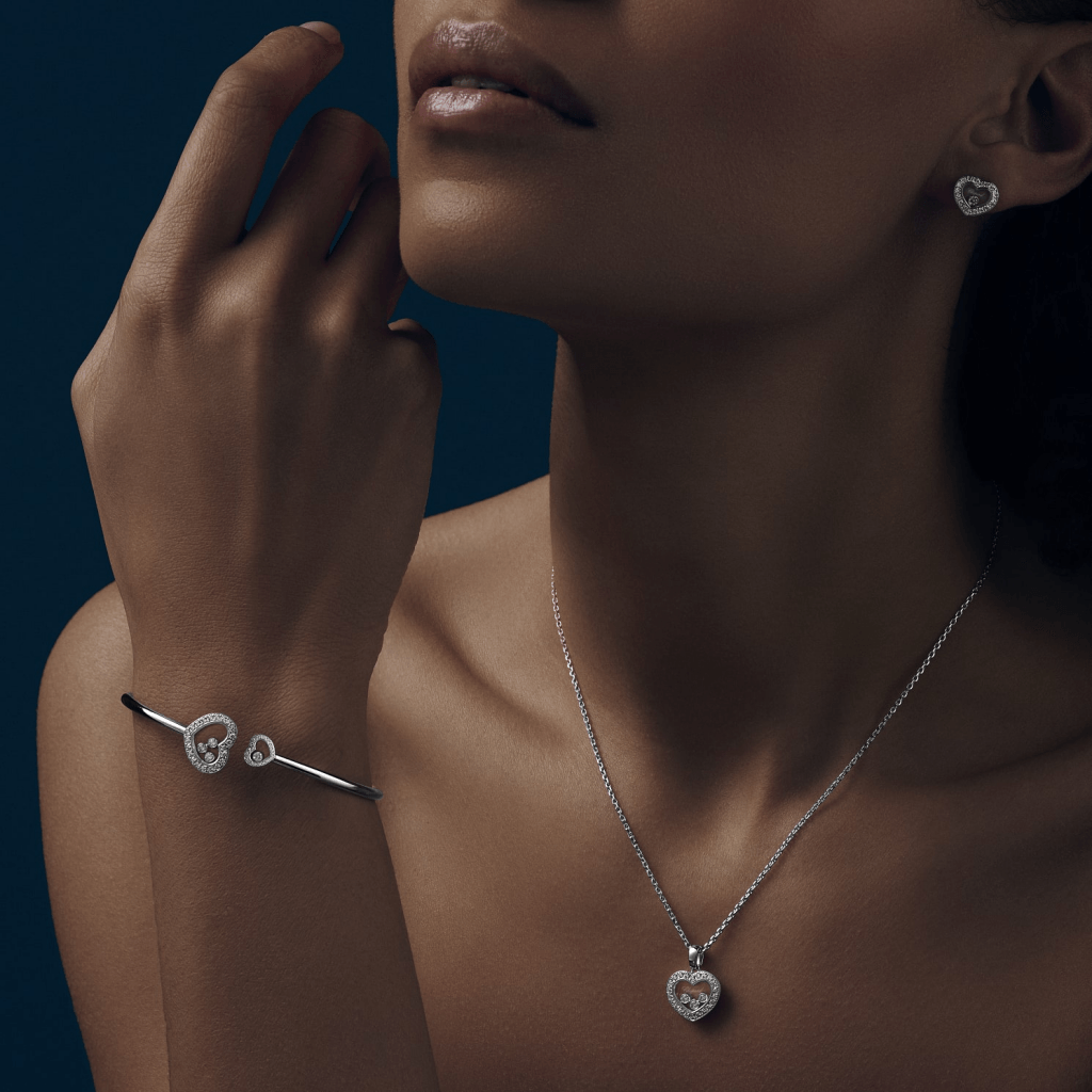 Chopard Happy Diamonds Icons Heart collier witgoud met diamant - 79A611-1201 - #5 Chopard Happy Diamonds Icons Heart collier witgoud met diamant - 79A611-1201 - #5
