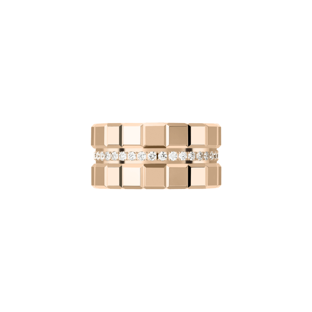 Chopard Ice Cube Medium ring roodgoud met diamant - 827004-5041 - #2 Chopard Ice Cube Medium ring roodgoud met diamant - 827004-5041 - #2
