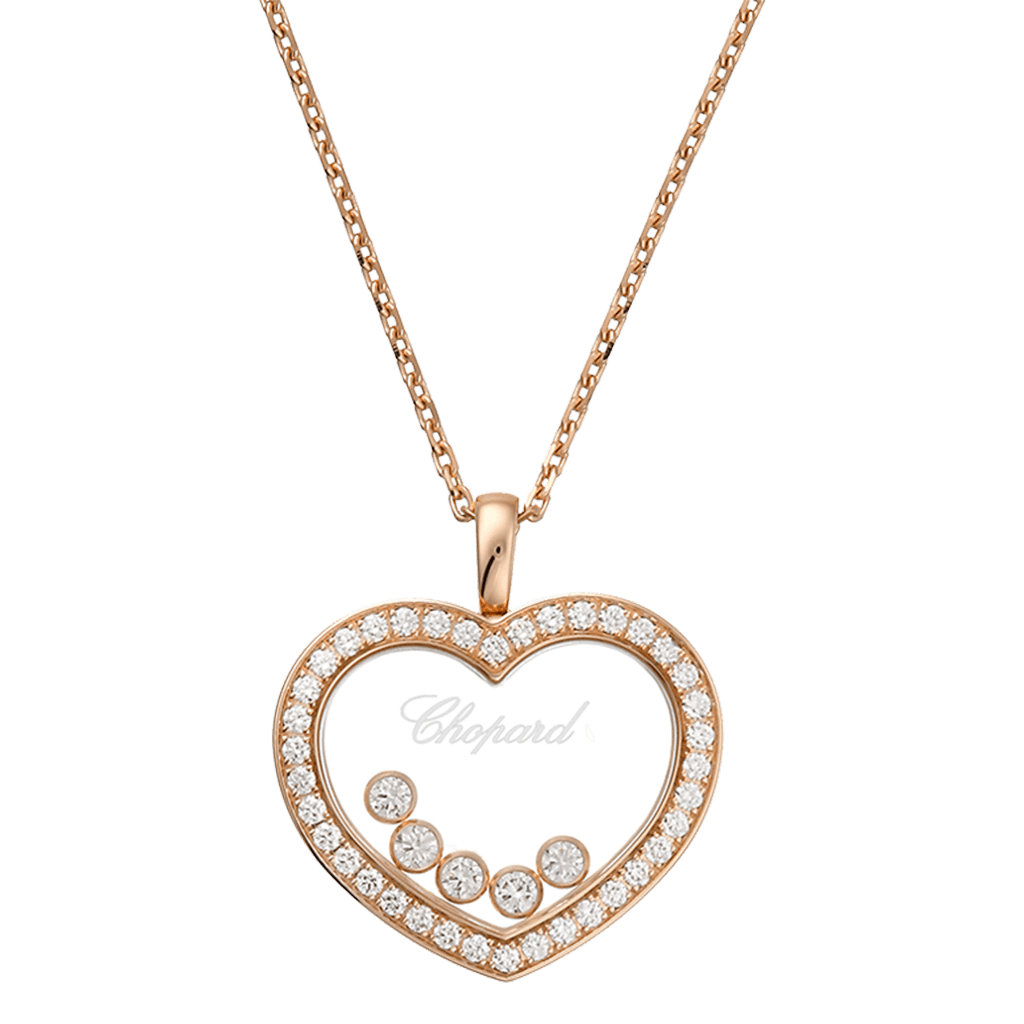 Chopard Happy Diamonds Icons Heart collier roodgoud met diamant - 79A039-5201 - #3 Chopard Happy Diamonds Icons Heart collier roodgoud met diamant - 79A039-5201 - #3