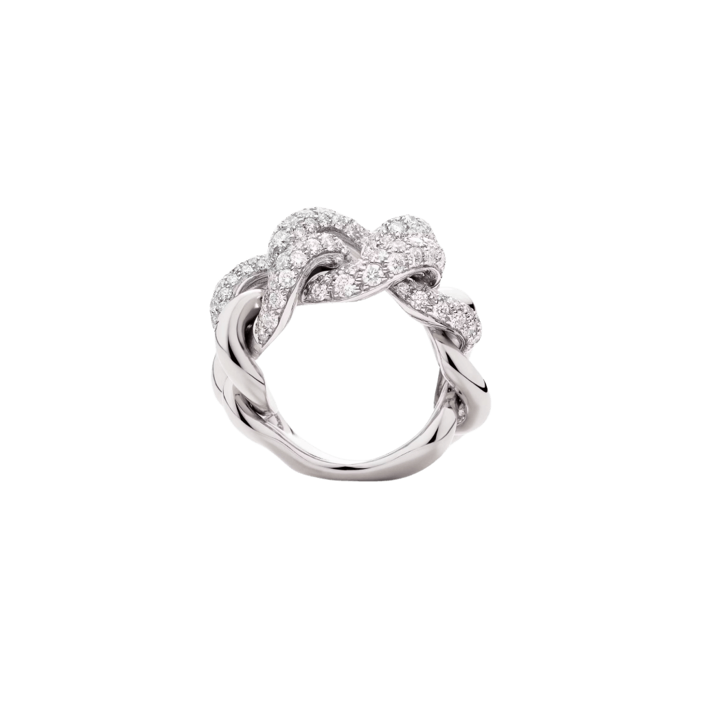 Pomellato Catene ring witgoud met diamant - PAC3011 O2WHR DB000 - #3 Pomellato Catene ring witgoud met diamant - PAC3011 O2WHR DB000 - #3