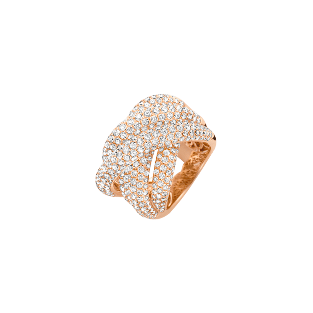 Schaap en Citroen Diamonds ring roodgoud met diamant - #1 Schaap en Citroen Diamonds ring roodgoud met diamant - #1
