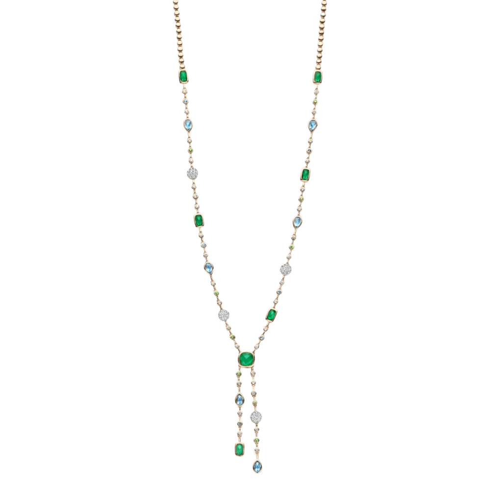 Tirisi Jewelry Venice collier roodgoud met diamant - TN9099EM+LBTP - #2 Tirisi Jewelry Venice collier roodgoud met diamant - TN9099EM+LBTP - #2