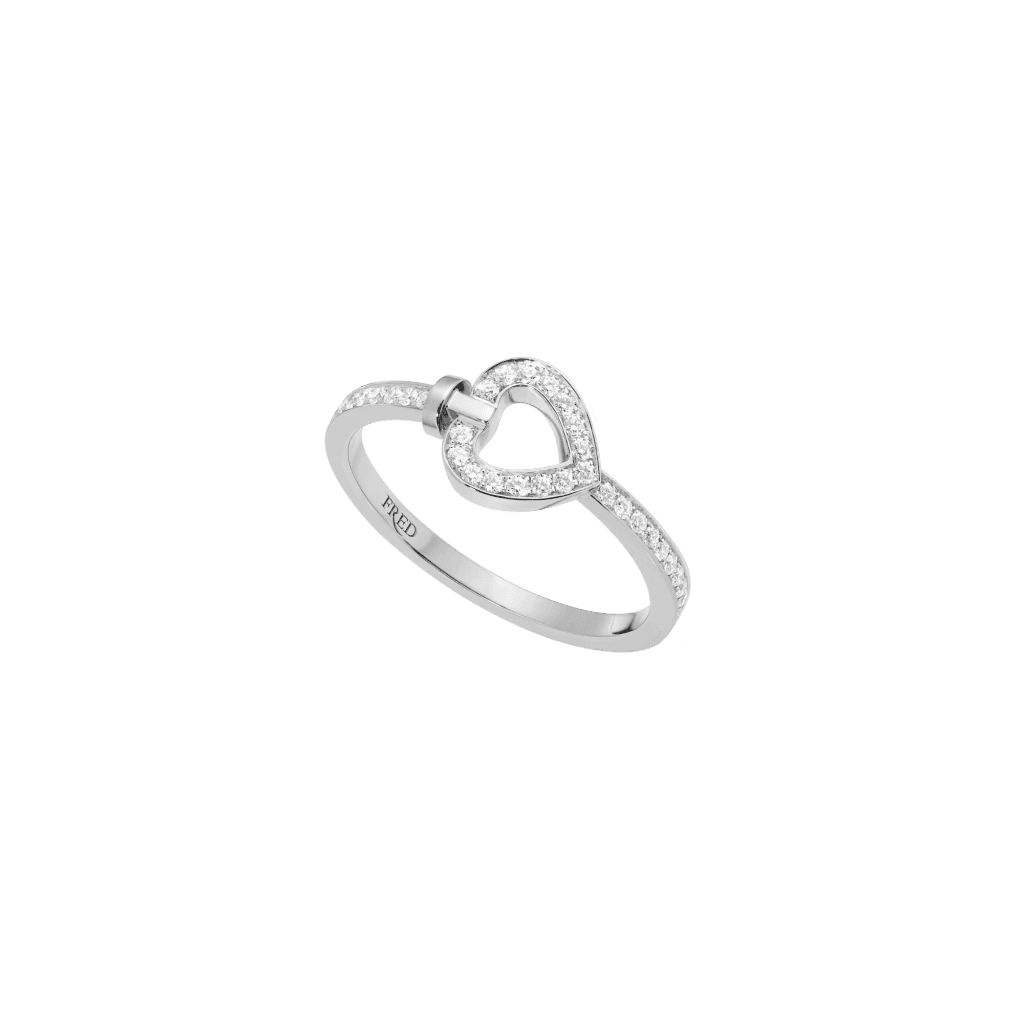 Fred Pretty Woman ring witgoud met diamant - 4B0970-000 - #1 Fred Pretty Woman ring witgoud met diamant - 4B0970-000 - #1