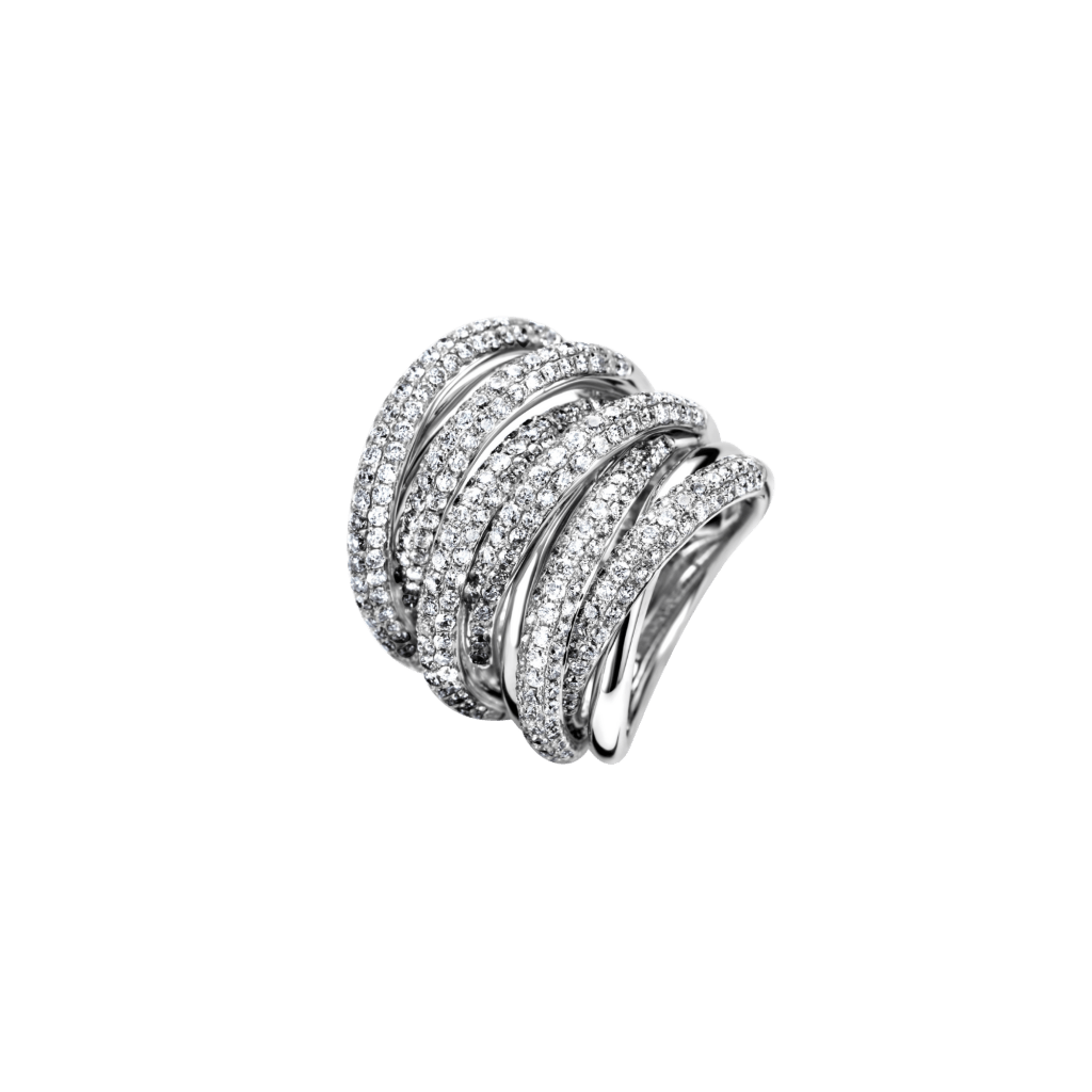 Schaap en Citroen Diamonds ring witgoud met diamant - #1 Schaap en Citroen Diamonds ring witgoud met diamant - #1