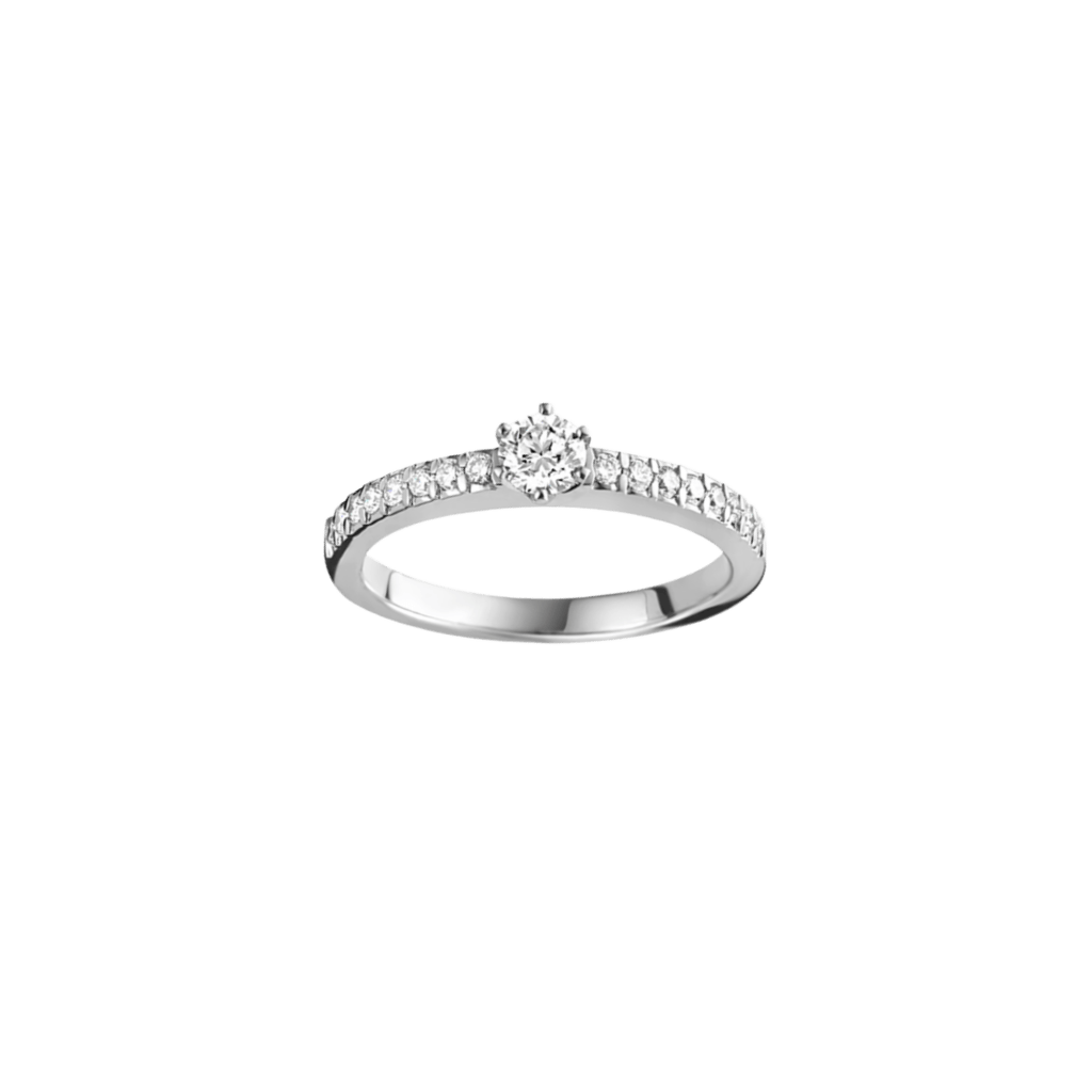 Schaap en Citroen Diamonds ring witgoud met diamant - #2 Schaap en Citroen Diamonds ring witgoud met diamant - #2