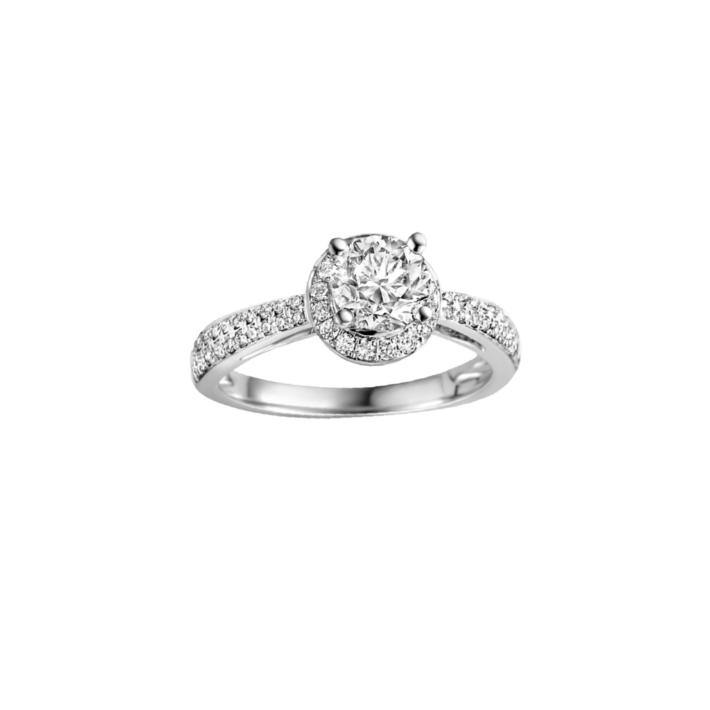 Schaap en Citroen Diamonds ring witgoud met diamant - #2 Schaap en Citroen Diamonds ring witgoud met diamant - #2