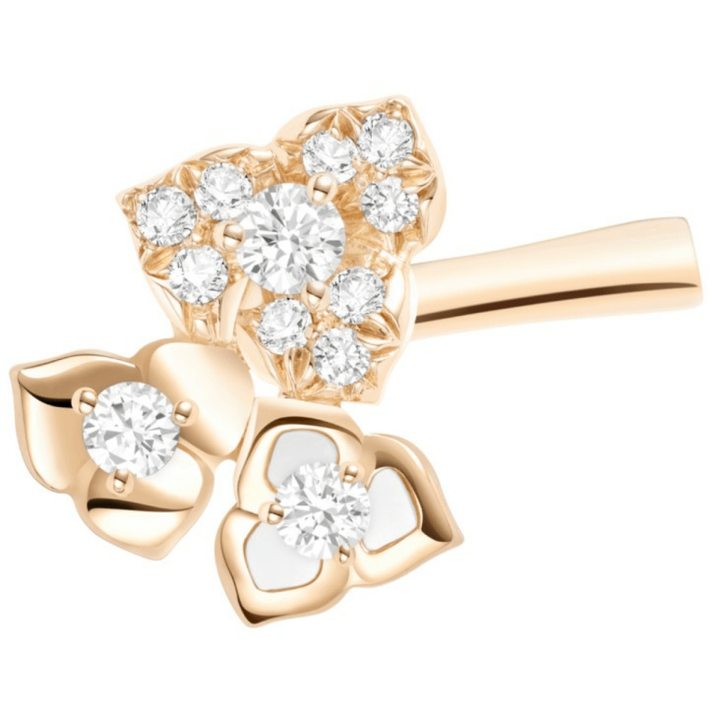 Piaget Rose oorsieraad roodgoud met diamant - G38U0083 - #4 Piaget Rose oorsieraad roodgoud met diamant - G38U0083 - #4