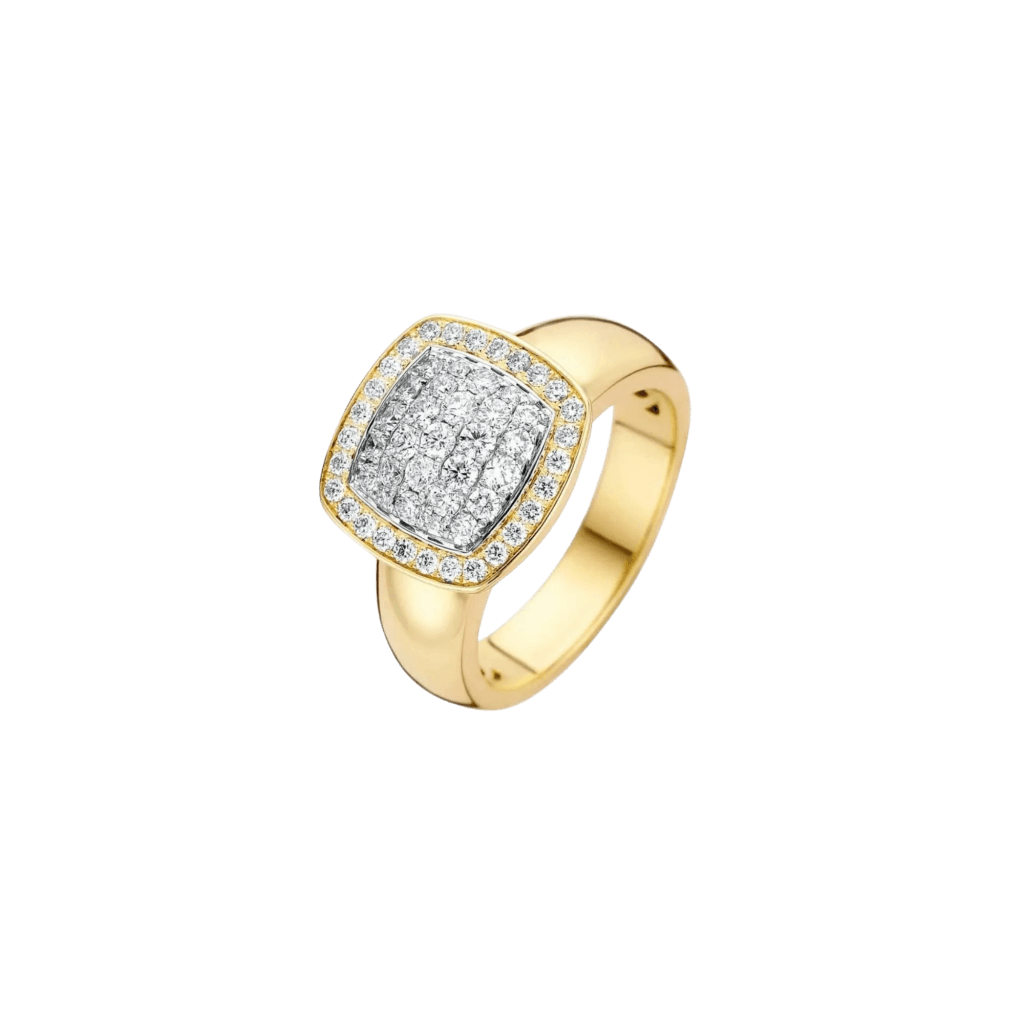 Tirisi Jewelry Milano Exclusive ring geelgoud - TR9698D(2T) - #1 Tirisi Jewelry Milano Exclusive ring geelgoud - TR9698D(2T) - #1