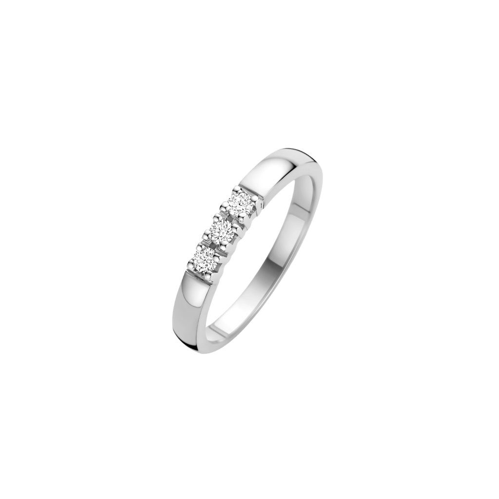 Schaap en Citroen Diamonds ring witgoud met diamant - #1 Schaap en Citroen Diamonds ring witgoud met diamant - #1