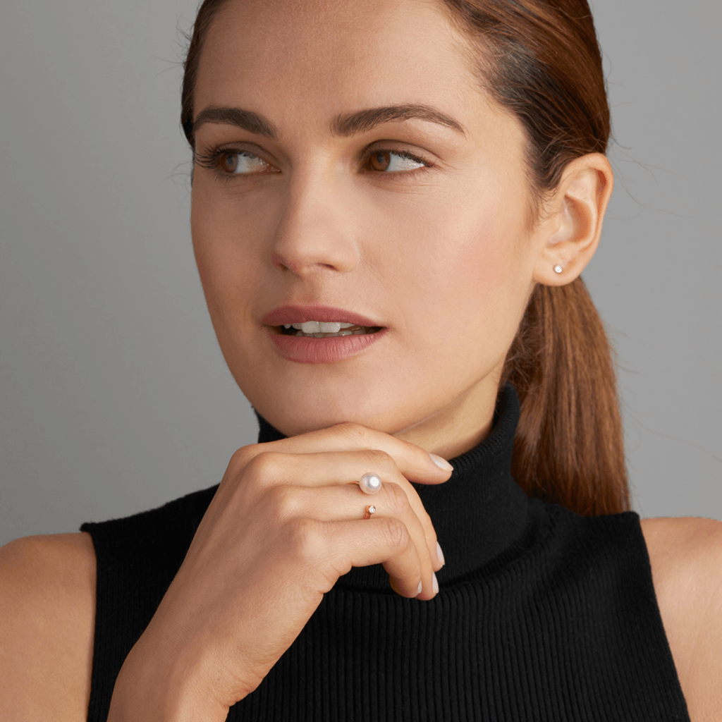 Yana Nesper Nexxt ring geelgoud met diamant - AP116-7 - #2 Yana Nesper Nexxt ring geelgoud met diamant - AP116-7 - #2