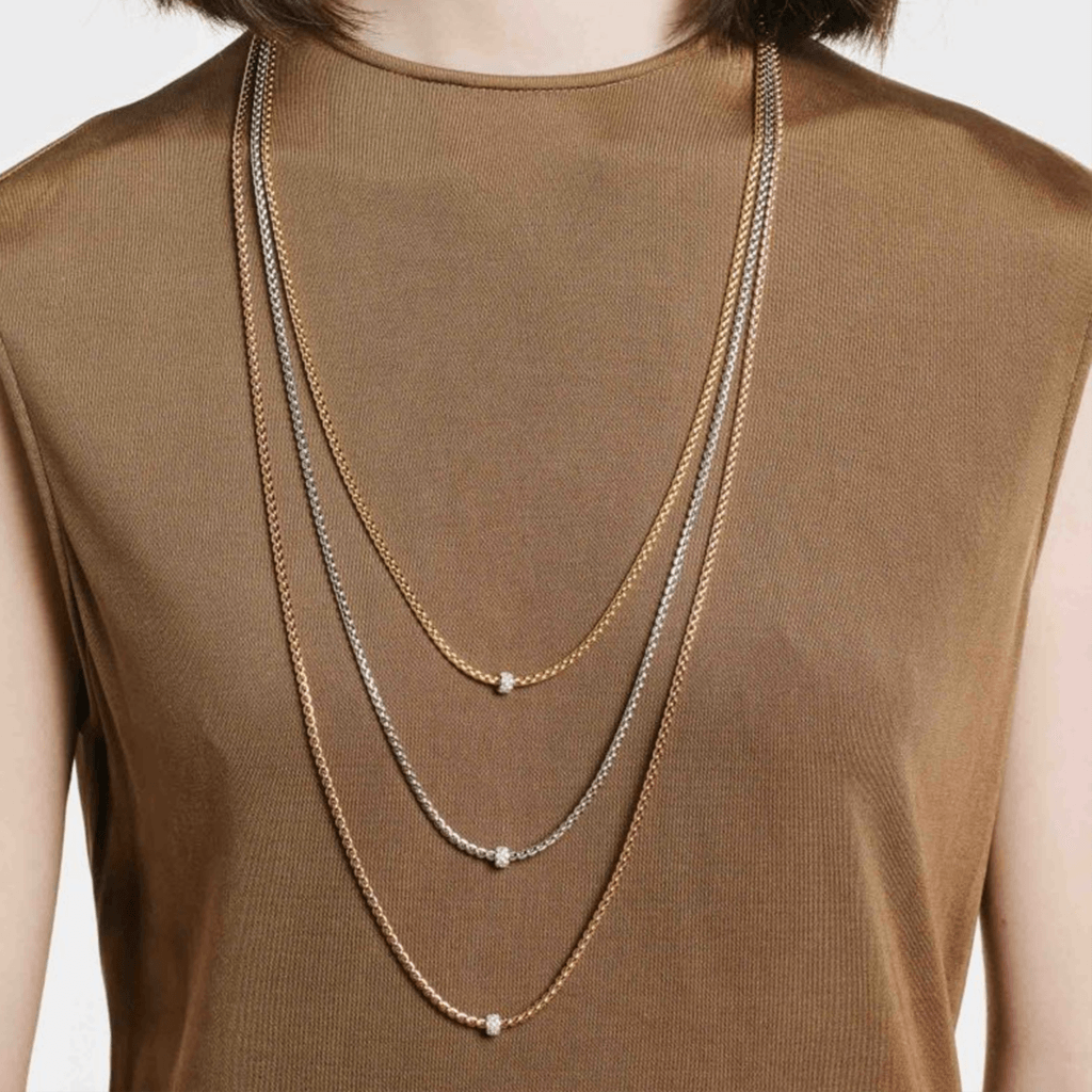 FOPE Eka Tiny collier roodgoud - 73001CX_PB_R_XBX_043 - #3 FOPE Eka Tiny collier roodgoud - 73001CX_PB_R_XBX_043 - #3