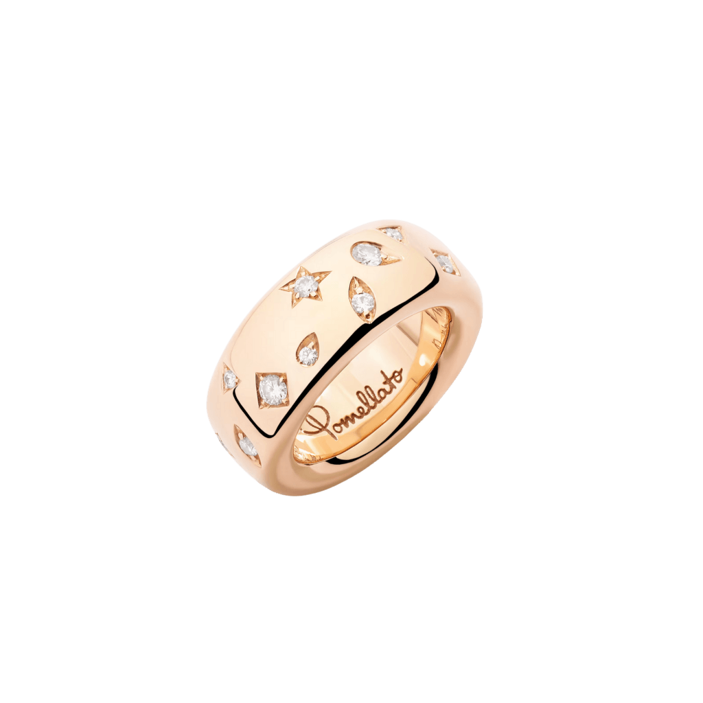 Pomellato Iconica ring roodgoud met diamant - PA91060 O7000 DB000 - #1 Pomellato Iconica ring roodgoud met diamant - PA91060 O7000 DB000 - #1