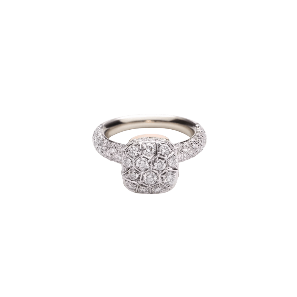 Pomellato Nudo Solitaire ring roodgoud met diamant - PAC2028 O6WHR DB000 - #2 Pomellato Nudo Solitaire ring roodgoud met diamant - PAC2028 O6WHR DB000 - #2