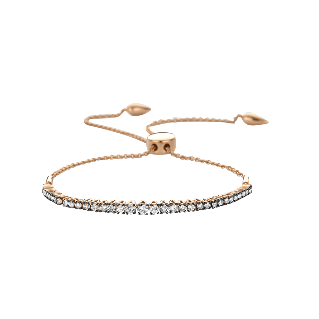 Schaap en Citroen Diamonds armband roodgoud met diamant - #1 Schaap en Citroen Diamonds armband roodgoud met diamant - #1