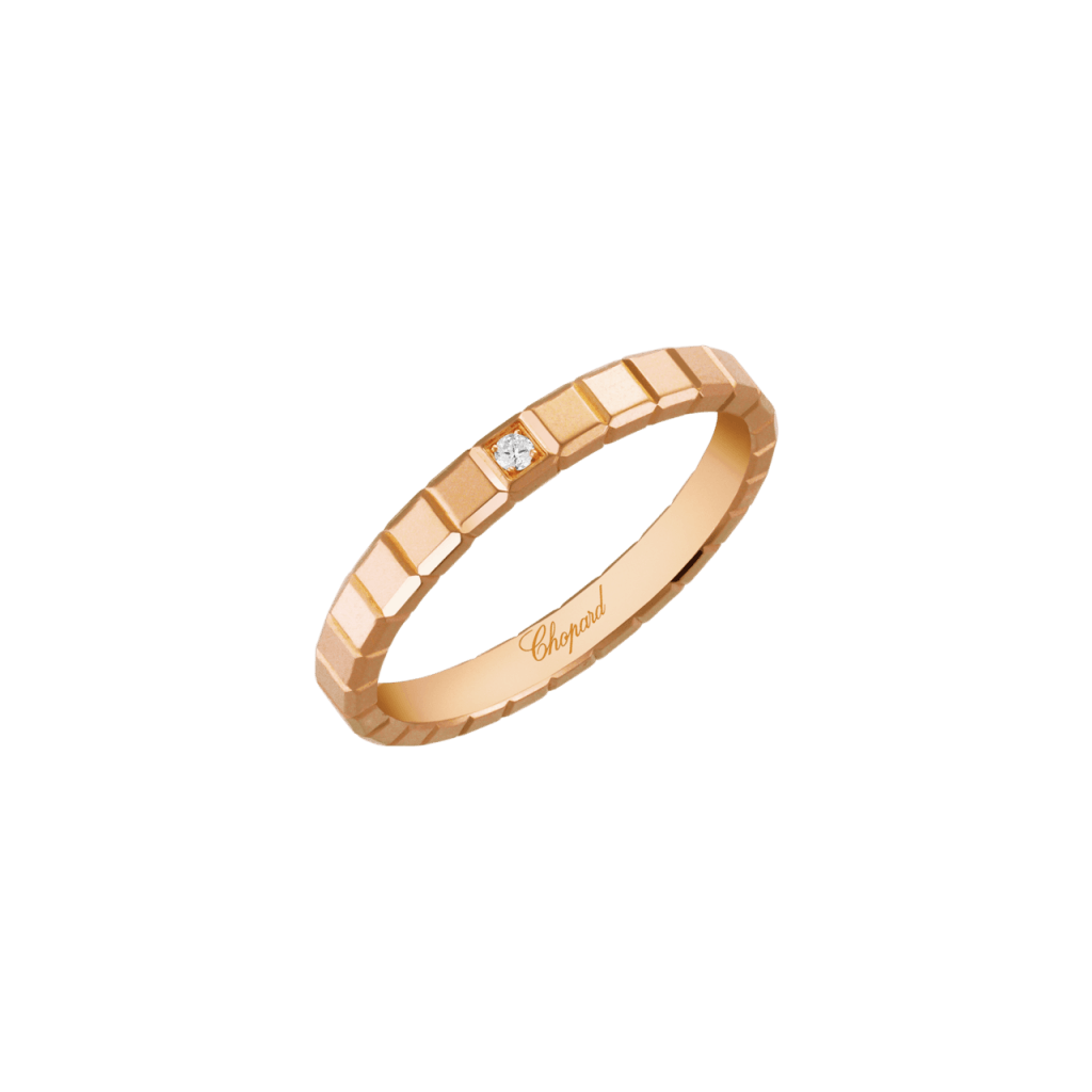 Chopard Ice Cube Mini ring roodgoud met diamant - 827702-5228 - #1 Chopard Ice Cube Mini ring roodgoud met diamant - 827702-5228 - #1