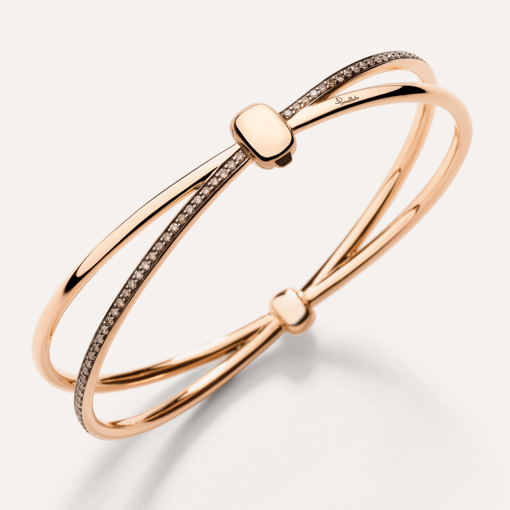 Pomellato Pomellato Together armband roodgoud met diamant - PBC3070 O7BKR DBR00 - #5 Pomellato Pomellato Together armband roodgoud met diamant - PBC3070 O7BKR DBR00 - #5
