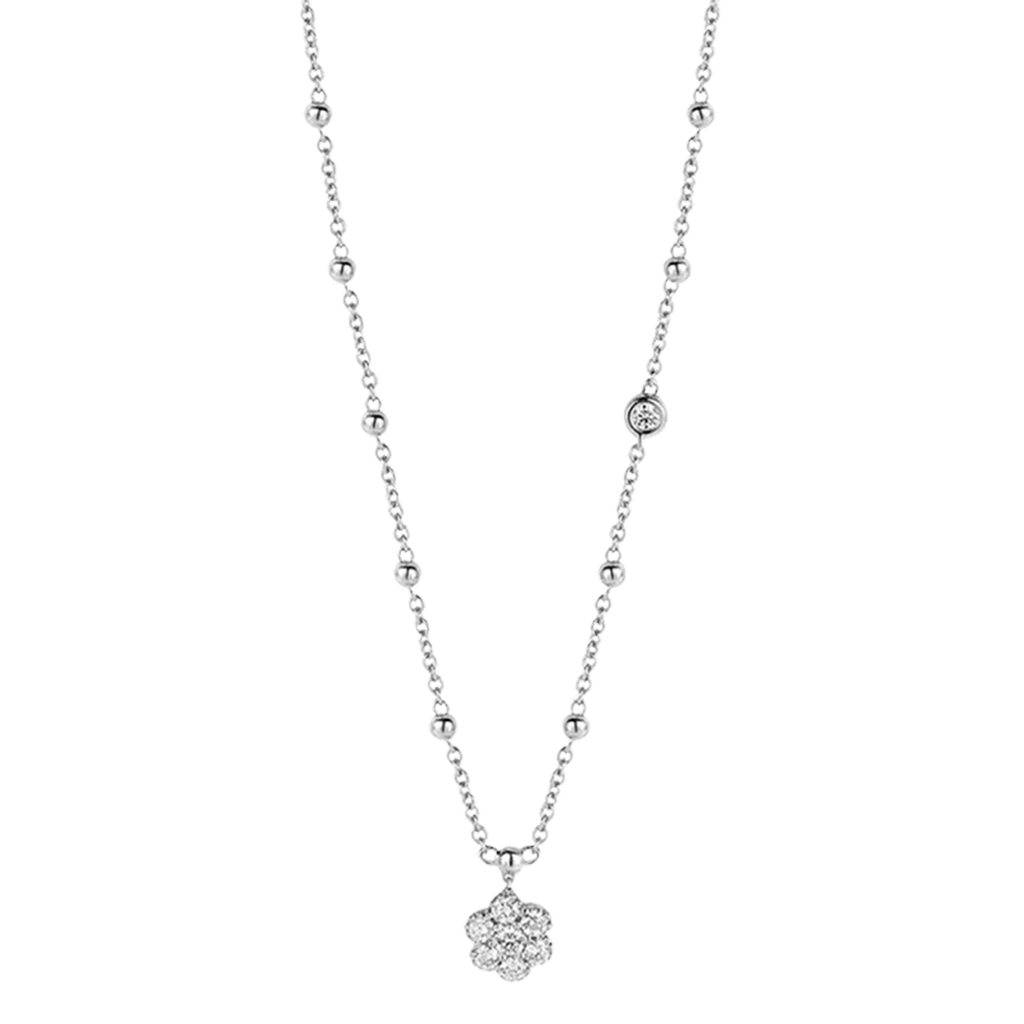 Schaap en Citroen Diamonds collier witgoud met diamant - #2 Schaap en Citroen Diamonds collier witgoud met diamant - #2