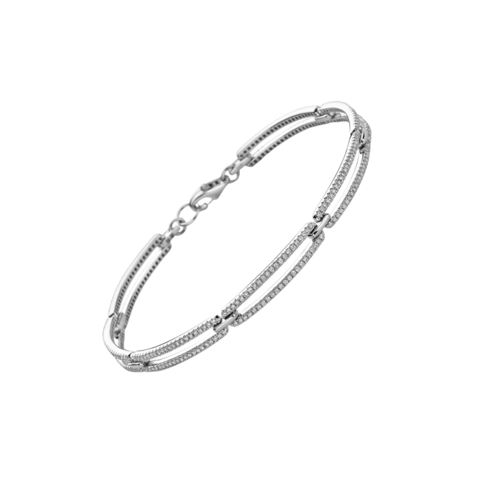 Schaap en Citroen Diamonds armband witgoud met diamant - #2 Schaap en Citroen Diamonds armband witgoud met diamant - #2