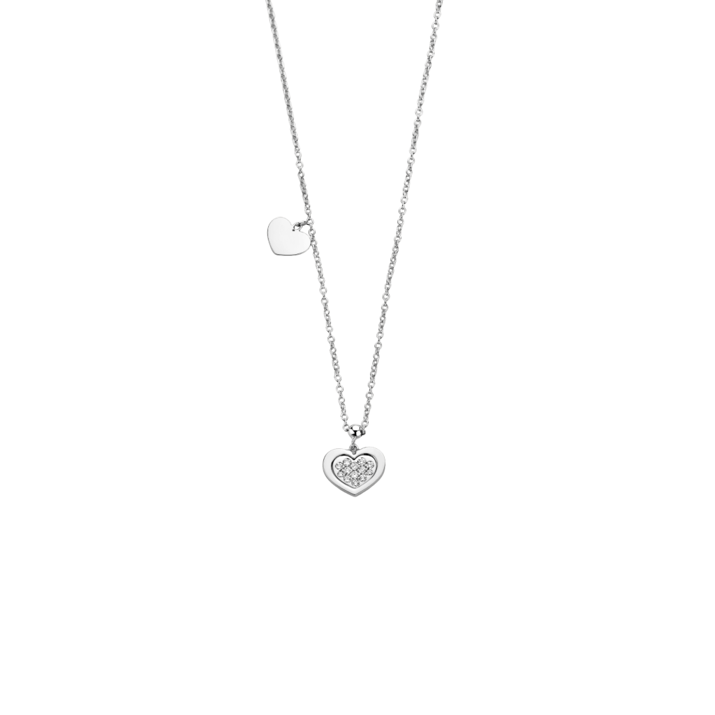 Schaap en Citroen Diamonds collier witgoud met diamant - #1 Schaap en Citroen Diamonds collier witgoud met diamant - #1