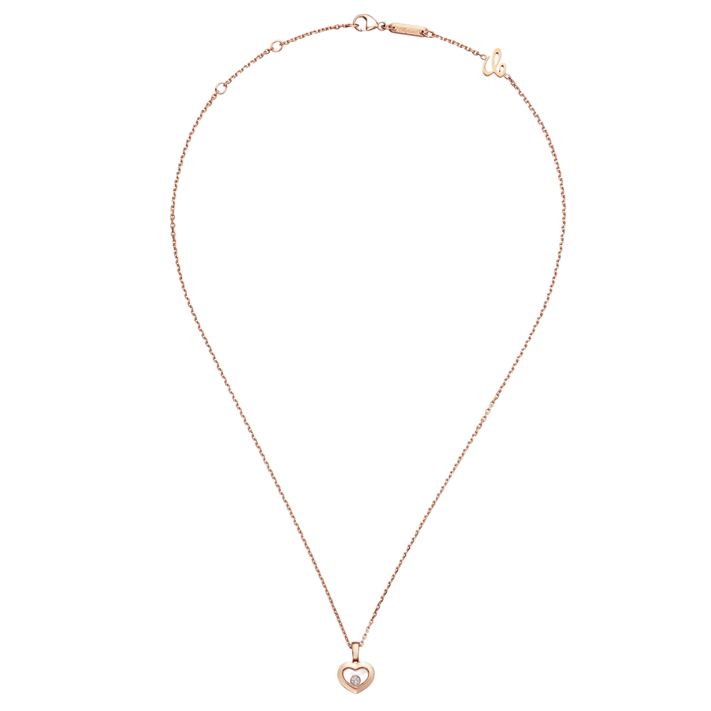 Chopard Happy Diamonds Icons Heart collier roodgoud met diamant - 79A054-5001 - #2 Chopard Happy Diamonds Icons Heart collier roodgoud met diamant - 79A054-5001 - #2