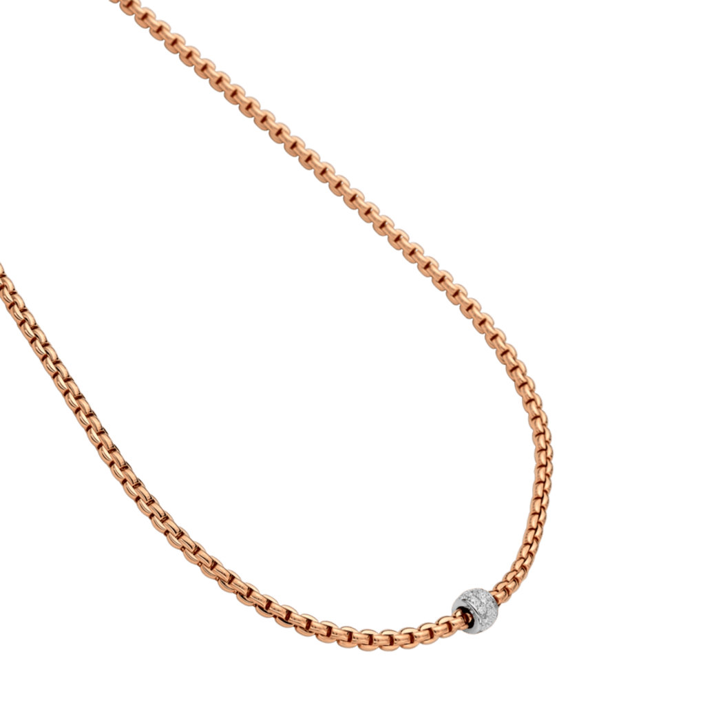FOPE Eka Tiny collier roodgoud - 73001CX_PB_R_XBX_043 - #2 FOPE Eka Tiny collier roodgoud - 73001CX_PB_R_XBX_043 - #2