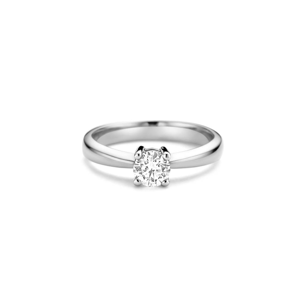 Schaap en Citroen Diamonds ring witgoud met diamant - #4 Schaap en Citroen Diamonds ring witgoud met diamant - #4